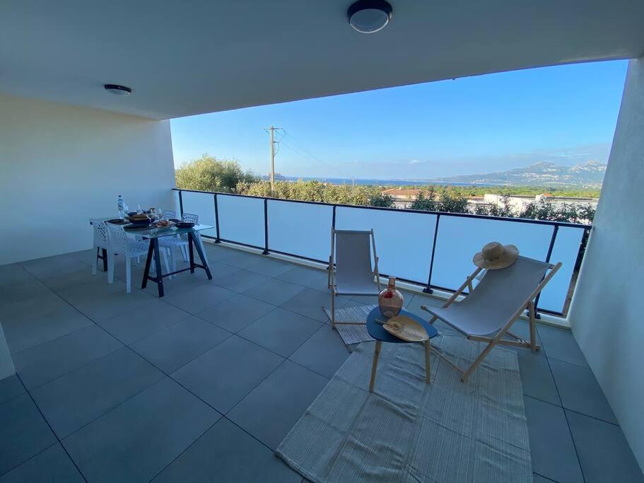 Exceptionnelle Vue Mer Calvi - Piscine - T2 Ngoại thất bức ảnh
